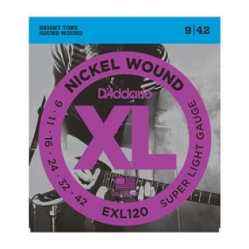 D'Addario EXL120 - electric guitar strings (9-42)