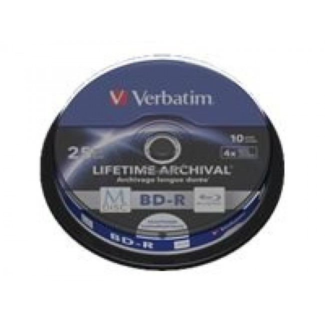 Verbatim M-Disc 4x BD-R 25 GB 10 pc(s)