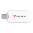 Verbatim Plectra USB-C Flash Drive White 256GB