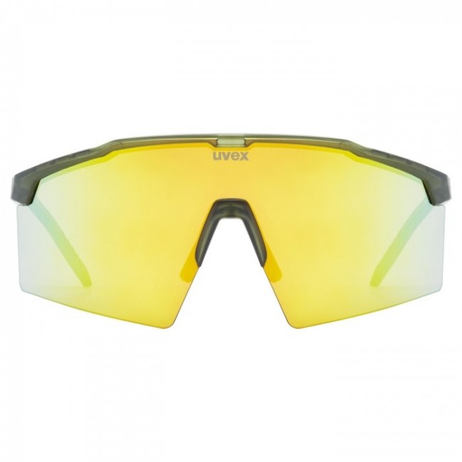 Uvex flowline Multi-sport glasses Boy/Girl Semi rimless Green