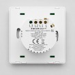 Qoltec 52719 Smart 1-Gang Light Switch | Wi-Fi | Timer | Tuya | Smart life | White