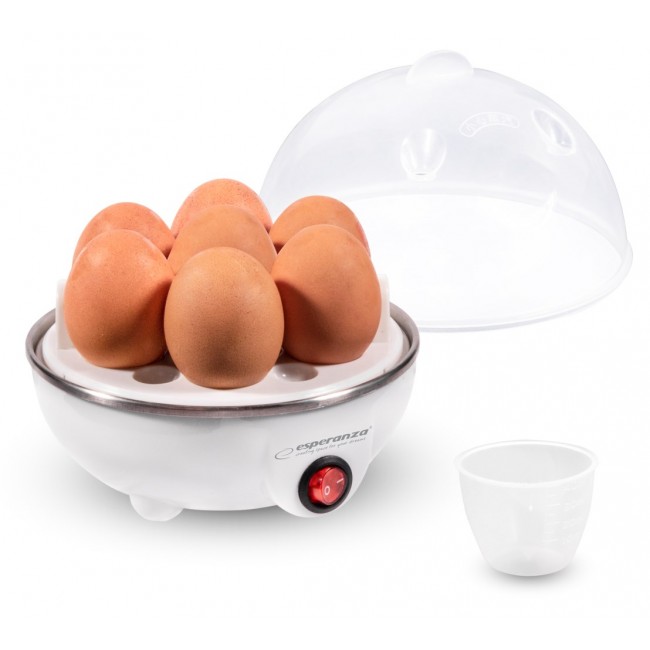 Esperanza EKE001 egg cooker 7 egg(s) 350 W White