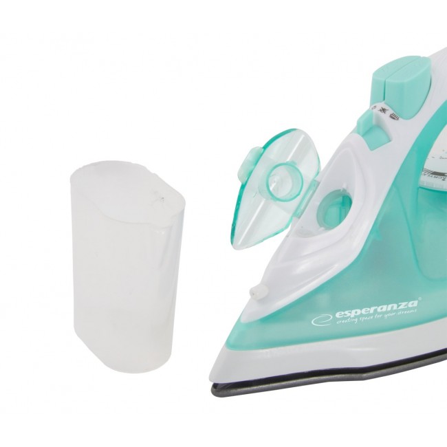 Esperanza EHI005 Steam iron Ceramic soleplate Green,White 2200 W