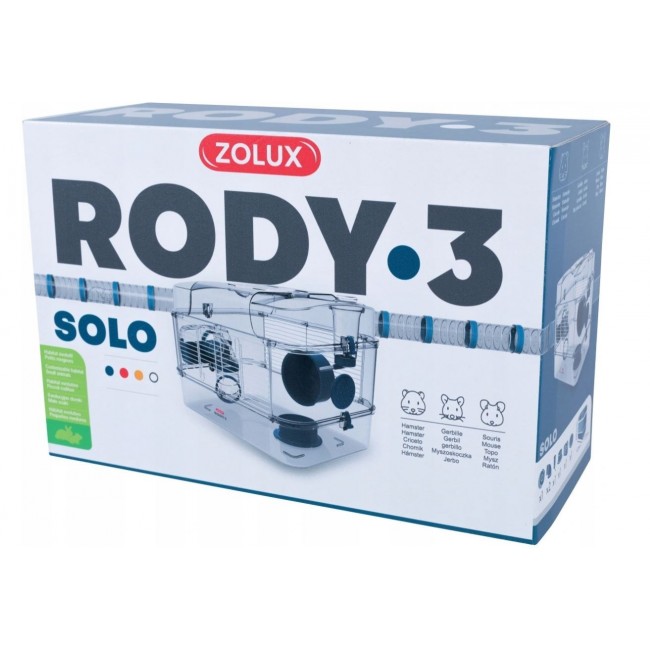 ZOLUX Cage RODY3 SOLO color: blue