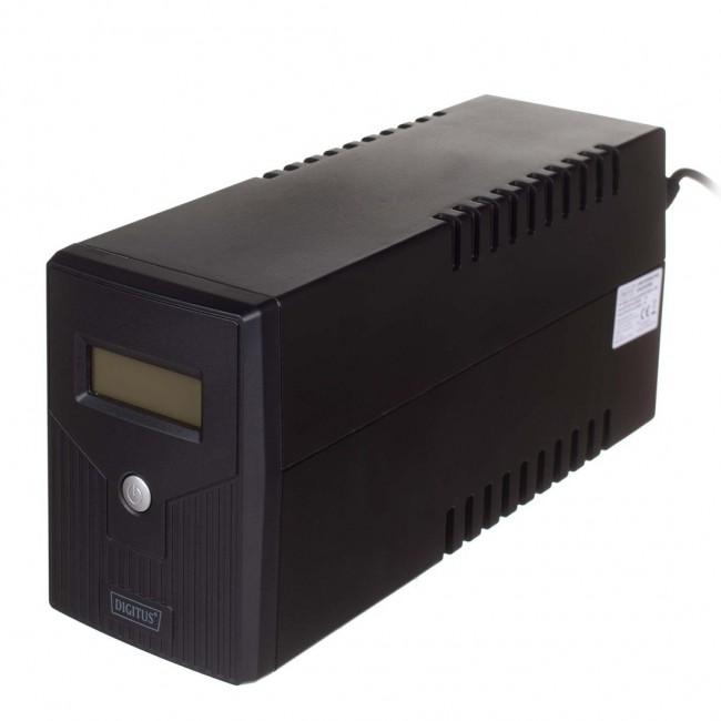 Digitus DN-170064-LCD uninterruptible power supply (UPS) Line-Interactive 0.8 kVA 480 W 2 AC outlet(s) Digitus DN-170064-LCD uninterruptible power supply (UPS) Line-Interactive 0.8 kVA 480 W 2 AC outlet(s)