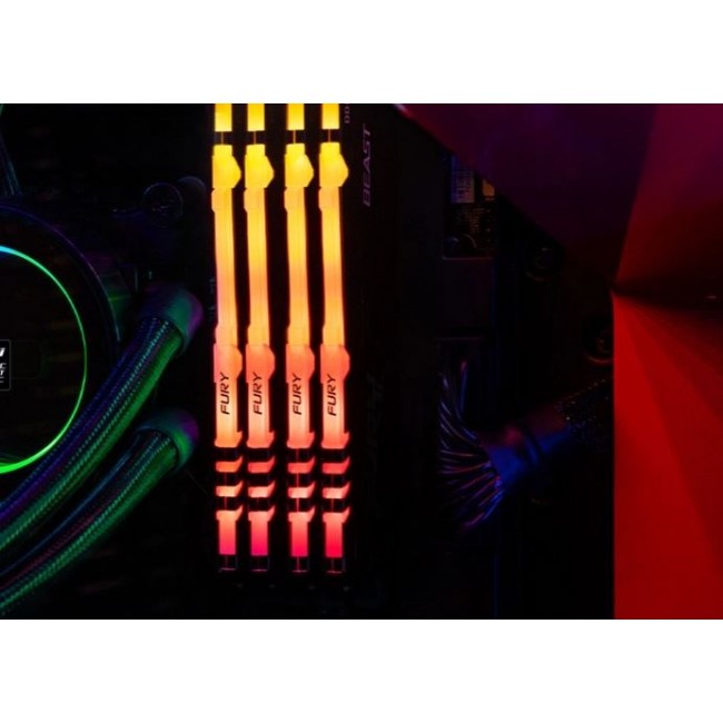 KINGSTON FURY DDR4 64GB 3200MHZ CL16 X2 BEAST BLACK KINGSTON FURY DDR4 64GB 3200MHZ CL16 X2 BEAST BLACK