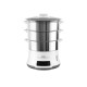 Tefal Convenient Series Deluxe VC502D steam cooker 3 basket(s) Countertop 900 W Stainless steel, White Tefal Convenient Series Deluxe VC502D steam cooker 3 basket(s) Countertop 900 W Stainless steel, White