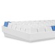 Sharkoon SKILLER SGK50 S3 PBT keyboard Gaming USB QWERTZ German White Sharkoon SKILLER SGK50 S3 PBT keyboard Gaming USB QWERTZ German White