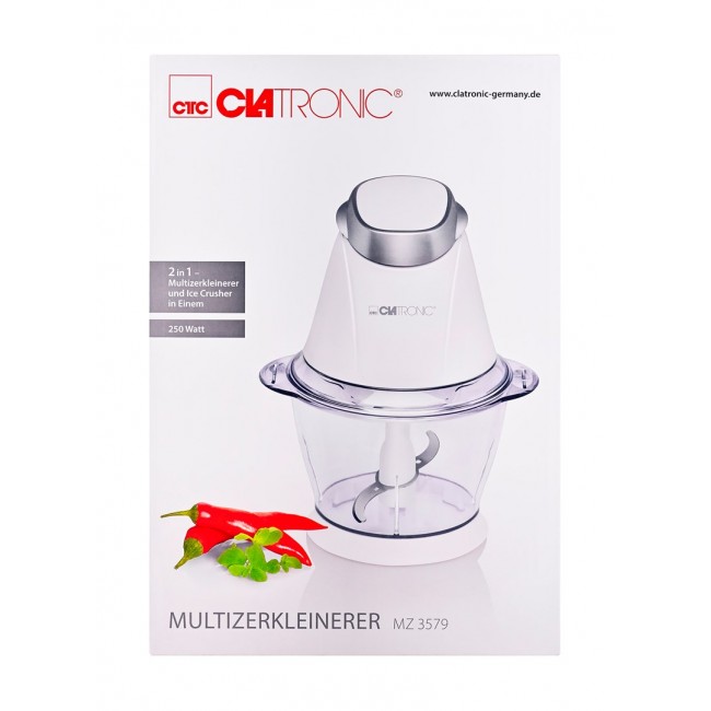 Clatronic MZ 3579 electric food chopper 1 L 250 W White