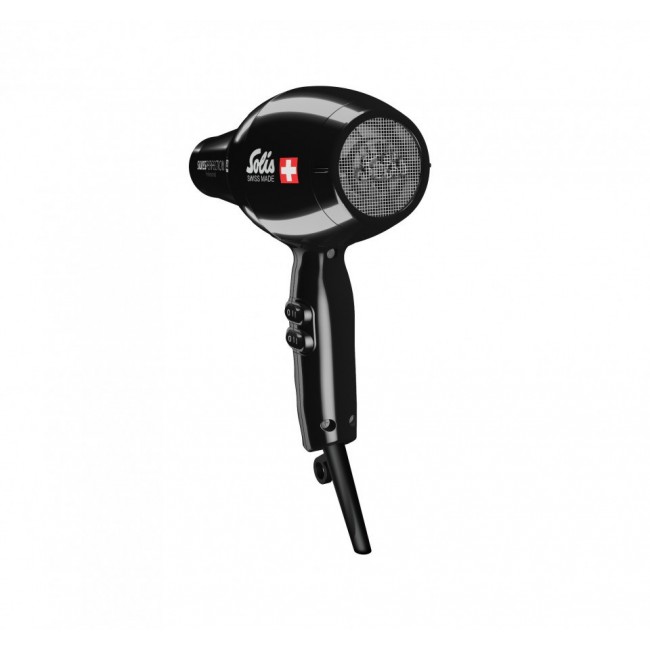 Solis Swiss Perfection hair dryer 2300 W Black