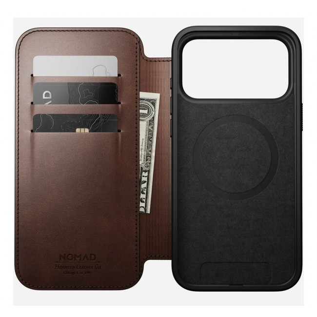 Nomad Modern Leather Folio mobile phone case 16 cm (6.3