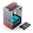 Jonsbo T6 PC Case, Mini-Tower, Mini-ITX, Glass, Wo