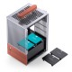 Jonsbo T6 PC Case, Mini-Tower, Mini-ITX, Glass, Wo