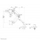 Neomounts DS70S-950BL1 Monitor arm 17-49