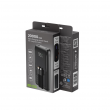 Gembird PB20-PD20-LCD-01 Fast charging power bank with integrated cables, 20W, 20000 mAh, black