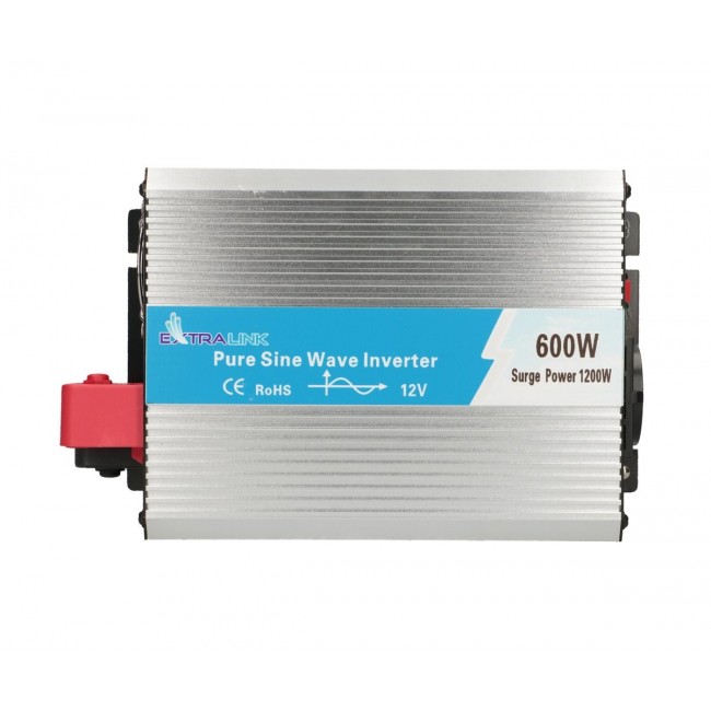 Extralink Voltage converter OPIP-600W 12V, 600W pure sine Extralink Voltage converter OPIP-600W 12V, 600W pure sine