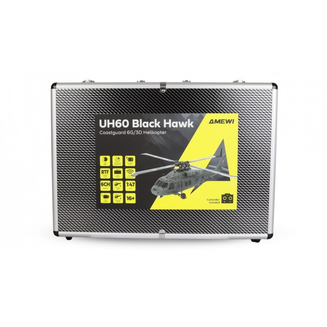 Amewi UH60 Black Hawk Radio-Controlled (RC) model Helicopter Electric engine 1:47