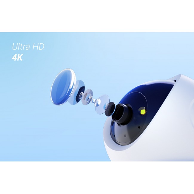 EZVIZ H6c G1 4K Spherical IP security camera Indoor 3840 x 2160 pixels Ceiling/Wall/Desk EZVIZ H6c G1 4K Spherical IP security camera Indoor 3840 x 2160 pixels Ceiling/Wall/Desk