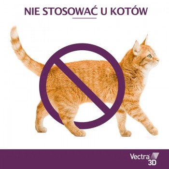 CEVA Vectra 3D (4-10kg) - anti-parasite drops for dogs - 3 x 1ml