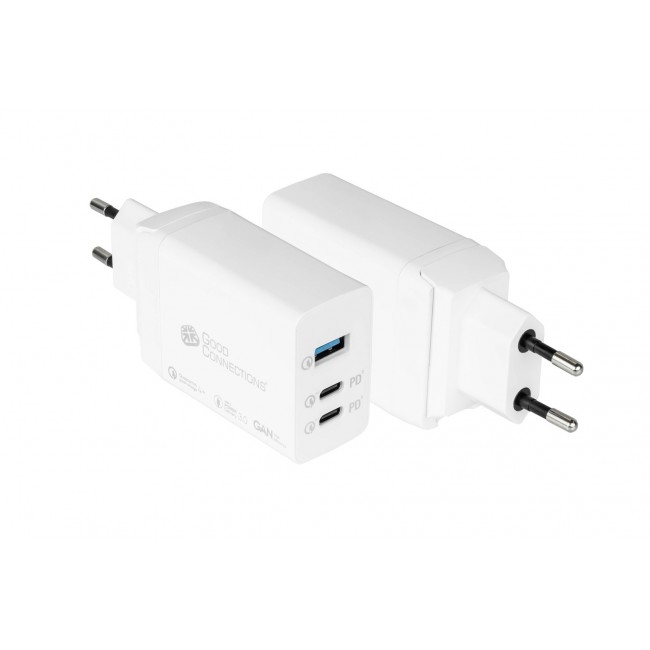 Alcasa PCA-W007W mobile device charger Universal White AC Fast charging Indoor