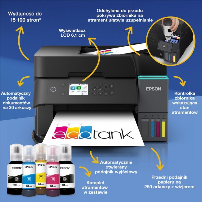 Epson EcoTank L6370 A4 4800 x 1200 DPI Wi-Fi