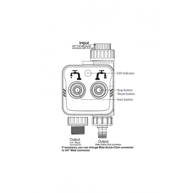 WOOX R7060 irrigation system part/accessory