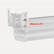 Maclean under-desk cable/extension organizer, max. load 5kg, white, MC-106 W Maclean under-desk cable/extension organizer, max. load 5kg, white, MC-106 W