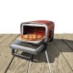Ninja OO101EU outdoor barbecue/grill Electric + Charcoal Black, Red, Silver 2400 W