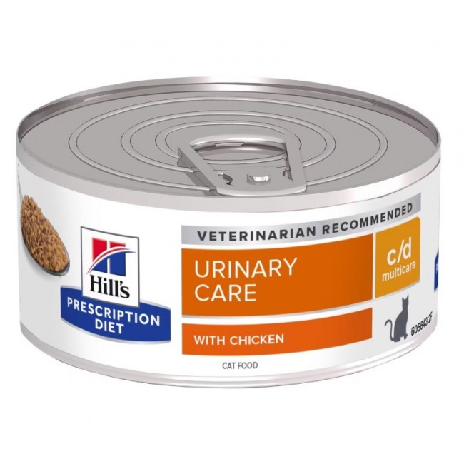 HILL'S Feline c/d Urinary Care Stew with Chicken - wet cat food - 82 g