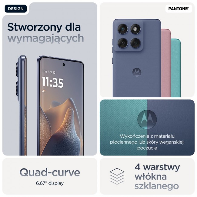 Smartphone Motorola Edge 60 Fusion 8/256GB Grey Smartphone Motorola Edge 60 Fusion 8/256GB Grey