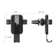 Vention Auto-Clamping Car Phone Mount With Duckbill Clip Black Square Fashion Type Vention Auto-Clamping Car Phone Mount With Duckbill Clip Black Square Fashion Type