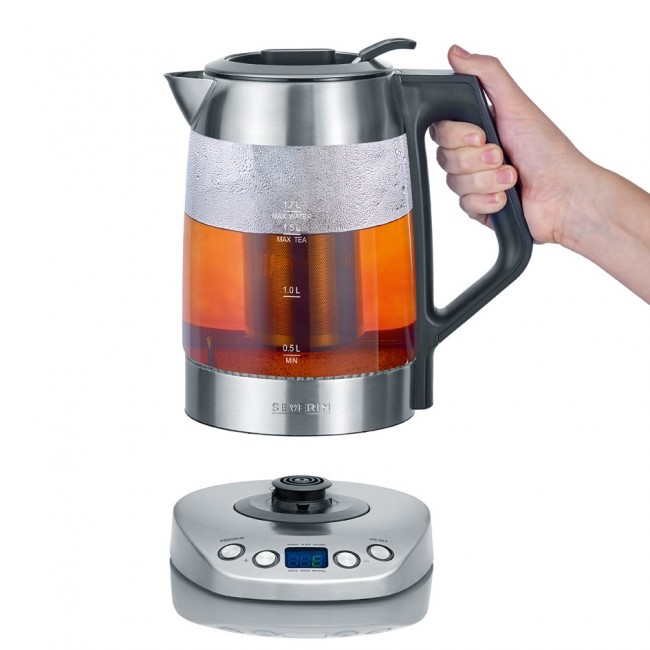 Severin WK 3480 electric kettle 1.7 L 3000 W White