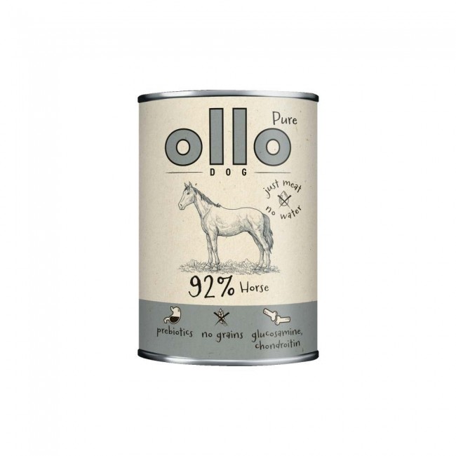 OLLO Pure Horse - wet dog food - 400g