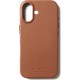 Mujjo Full Leather Case MagSafe Case for iPhone 17 Brown