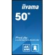 iiyama LH5060UHS-B1AG Signage Display Digital A-board 125.7 cm (49.5