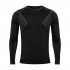 Men's thermoactive sweatshirt Alpinus Active Base Layer black-gray GT43189 S