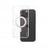 PanzerGlass CARE by Case Transparent w. Silver Kickstand & MagSafe iPhone 16 Pro Max