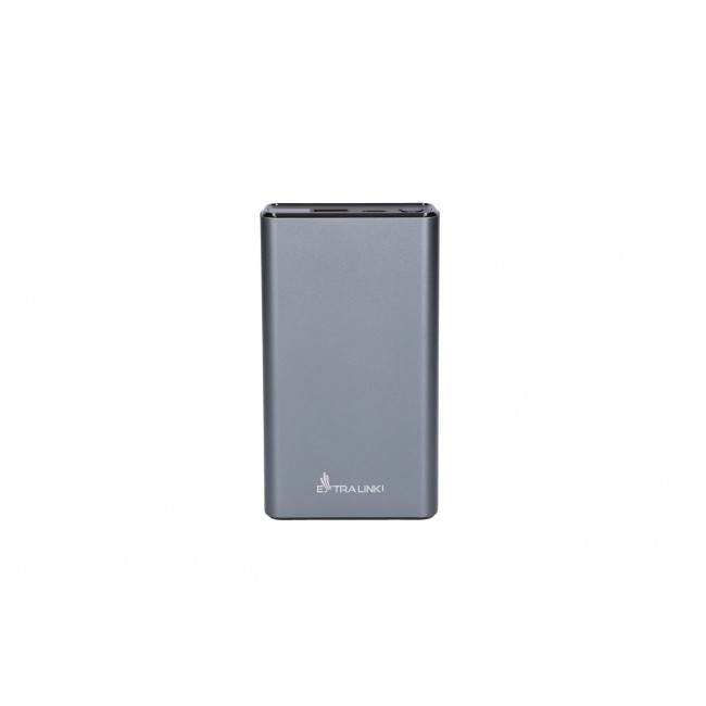 Extralink Powerbank EPB-126 20000mAh Silver Power bank, 45W PD, USB-C