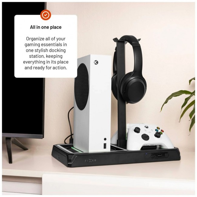 FIXED Multifunctional Station for Xbox Series X and S, black FIXED Multifunctional Station for Xbox Series X and S, black