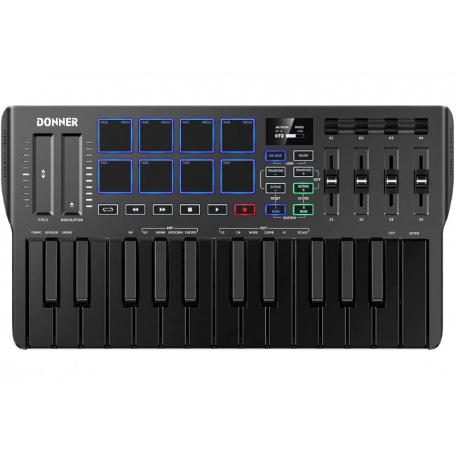 Donner DMK-25 Pro - MIDI control keyboard Donner DMK-25 Pro - MIDI control keyboard