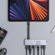 HYPER DUO PRO 7-in-2 USB-C Hub USB Type-C 104 Mbit/s Grey HYPER DUO PRO 7-in-2 USB-C Hub USB Type-C 104 Mbit/s Grey