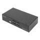 Digitus KVM Switch, 4 Port, Single Display, 4K, HDMI Digitus KVM Switch, 4 Port, Single Display, 4K, HDMI