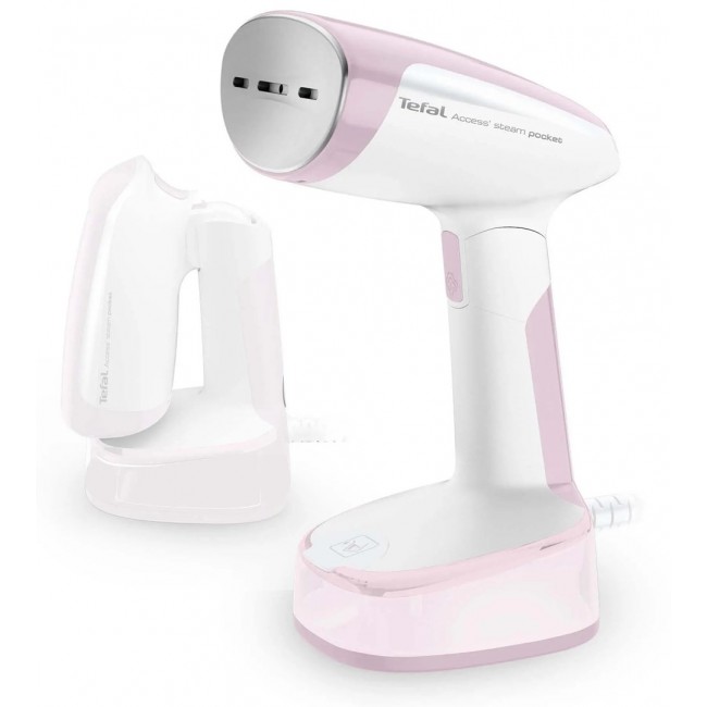 Tefal DT3050 Manual Clothes Steamer 0.12 l 1300 W Pink, White Tefal DT3050 Manual Clothes Steamer 0.12 l 1300 W Pink, White