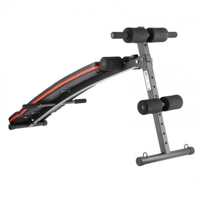 HMS Fitness L1110 Adjustable weight training bench Adjustable seat Home Black