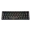 Deltaco Gaming GAM-100-DE keyboard USB + RF Wireless + Bluetooth QWERTZ German Black