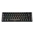 Deltaco Gaming GAM-100-DE keyboard USB + RF Wireless + Bluetooth QWERTZ German Black