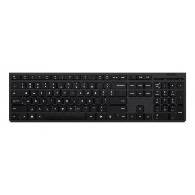 Lenovo 4Y41R64540 keyboard Home/Office RF Wireless + Bluetooth US English Black