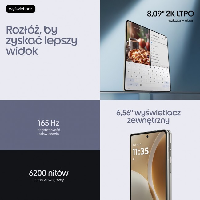 Motorola razr fold 20.6 cm (8.09