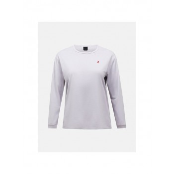 Koszulka damska PEAK PERFORMANCE W Trail Longsleeve kolor szary - S