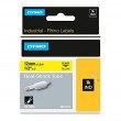 DYMO Rhino Industrial Heat-Shrink Cable Label Tubes | 12mm x 1.5m | Black Print on White | for Rhino Label Makers DYMO Rhino Industrial Heat-Shrink Cable Label Tubes | 12mm x 1.5m | Black Print on White | for Rhino Label Makers